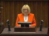 Poseł Barbara Bartuś - Wystąpienie z dnia 27 sierpnia 2014 roku.