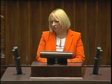 Poseł Barbara Bartuś - Wystąpienie z dnia 27 sierpnia 2014 roku.