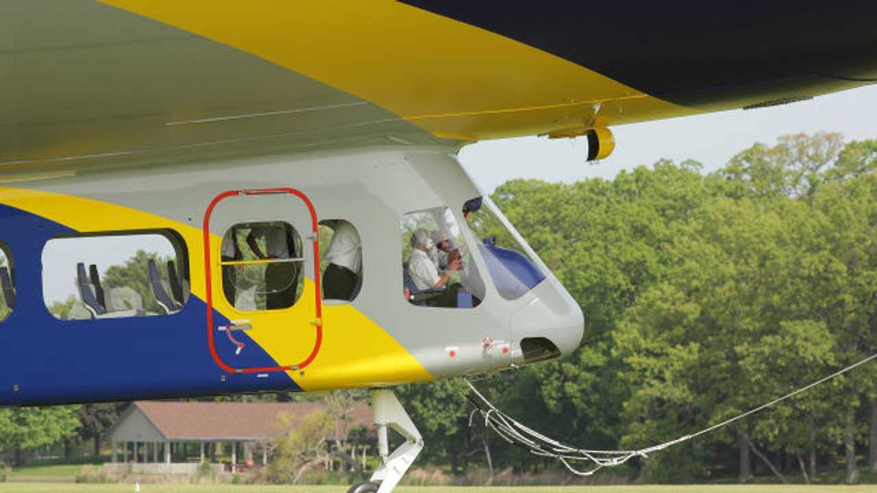 The Window - Goodyear Blimp Part 2: How Many Pilots Does it Take to Fly the New Goodyear Airship?