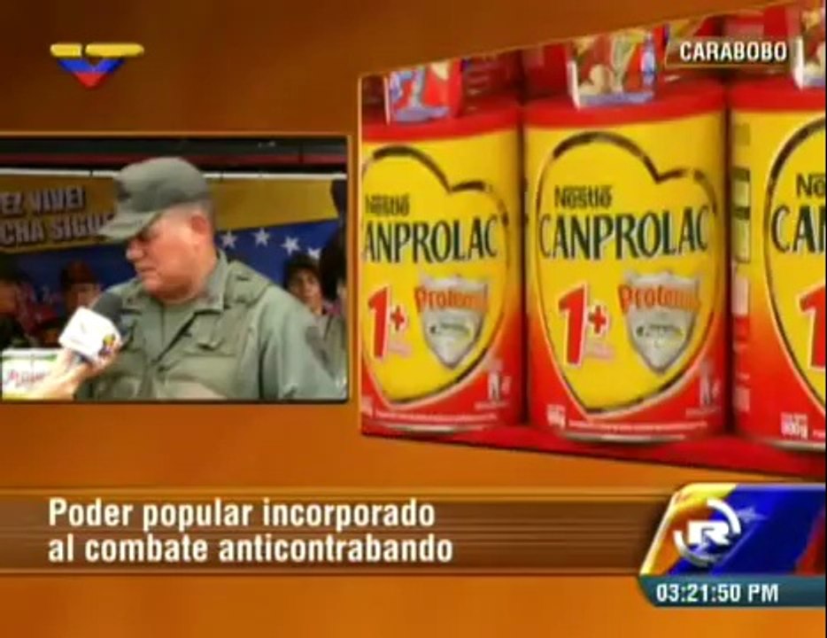 (Vídeo) Decomisan 157 toneladas de alimentos en Carabobo