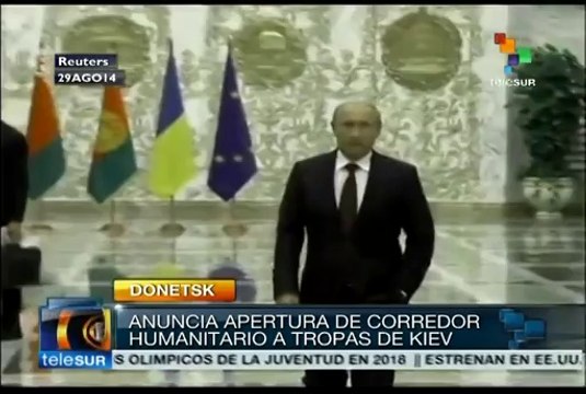 Abren federalistas de Ucrania corredor humanitario para tropas de Kiev