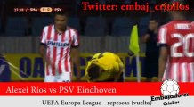 Highlights de Alexei Ríos vs PSV Eindhoven