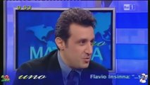 Flavio Insinna intervistato a Uno Mattina