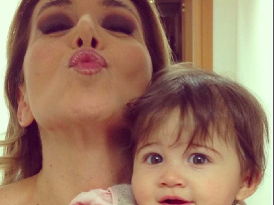 Barbara d'Urso - Guardate che dolce questa bimba!