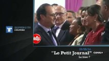 Zapping TV : quand François Hollande n'ose pas embrasser Ségolène Royal