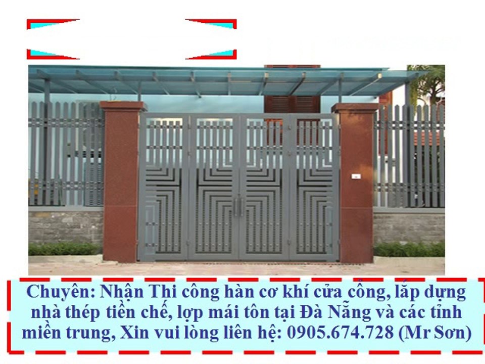 Cửa sắt tại  Thanh Khê Đà Nẵng(0905.674.728 Mr Sơn)