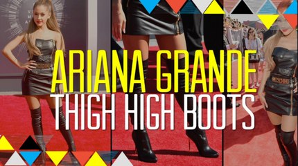 Ariana Grande Thigh High Boots