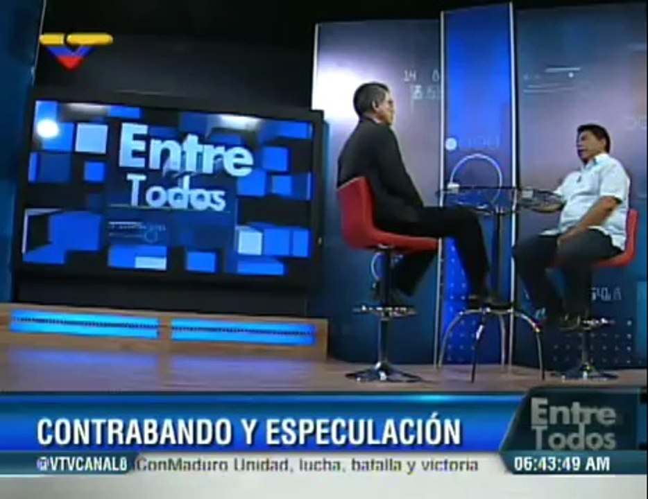 (Vídeo) Entre Todos con Luis Guillermo García del 29.08.2014 (3/6)