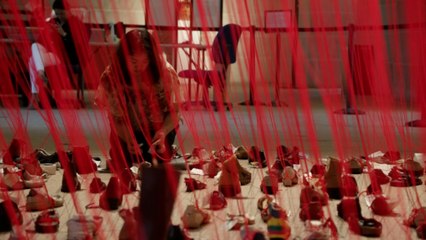 If the shoe fits: Artist weaves memories together