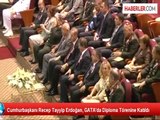Cumhurbaşkanı Recep Tayyip Erdoğan, GATA'da Diploma Törenine Katıldı