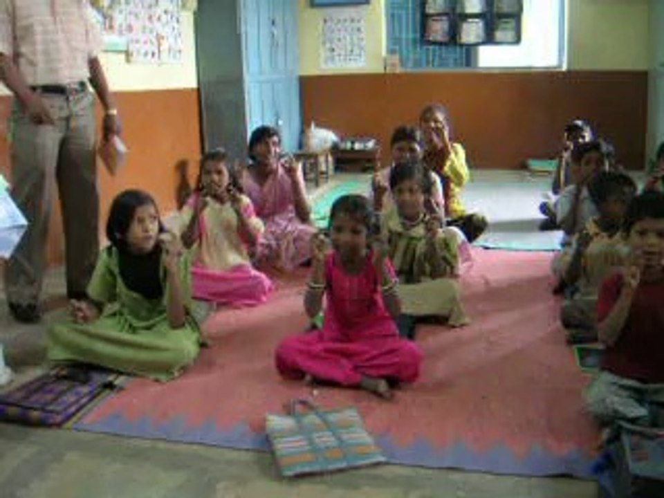 Centre tzigane Wadali à Amravati, Inde 2007