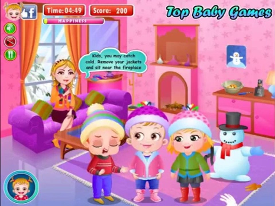 Baby Hazel - Baby Movie - Winter Fun Video for Kids and Babies