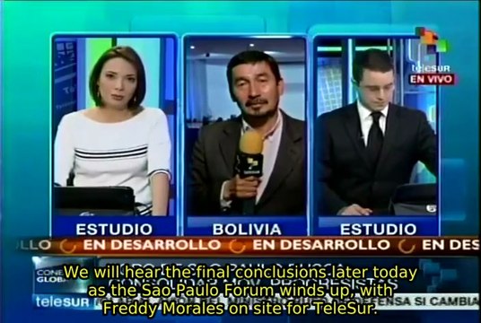 Sao Paulo Forum enters final deliberations