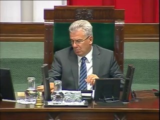 Poseł Adam Rybakowicz - Wystąpienie z dnia 28 sierpnia 2014 roku.