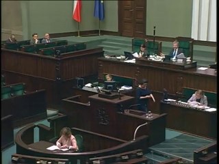 Poseł Irena Tomaszak-Zesiuk - Wystąpienie z dnia 28 sierpnia 2014 roku.