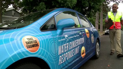 As drought continues LA "water police" fight waste