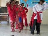 Nagpur,  danse indienne mixte, Inde 2007