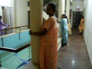 Jeux avec les Soeurs dans la maison de Nagpur, Inde 2010