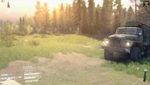 Spintires - Heavy Delivery Truck Gameplay