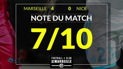 OM-OGCN (4-0): Les stats du match