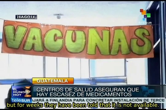 Healthcare workers protest medicine shortages