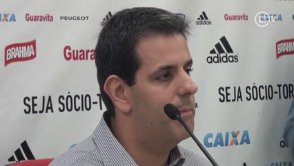 Fla apresenta novo vice de futebol e veta contratações