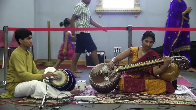 SRI VENKATESWARASWAMY TEMPLE, AURORA, DR. NAG RAO, EKANTHA SEVA, VEENA, SRINITYA PARITI, SANJAY SUBRAHMANYAM