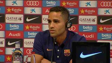 Douglas: "Quiero encontrar mi sitio en este equipo"