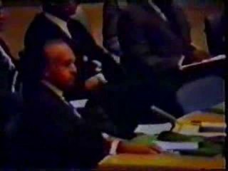 Zulfikar Ali Bhutto Speech in emergency session of Security Council Part 1of 2 (22-09-1965)