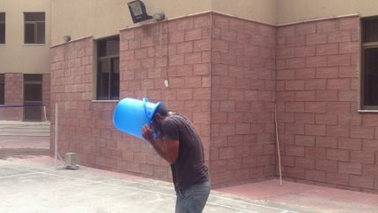 Muhammad Ahmad Taking ALS Ice Bucket Challenge