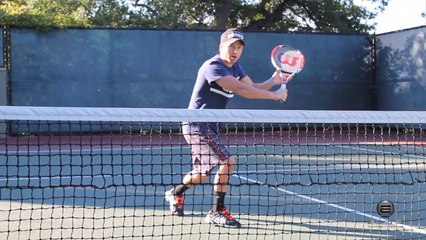 volleys in tennis