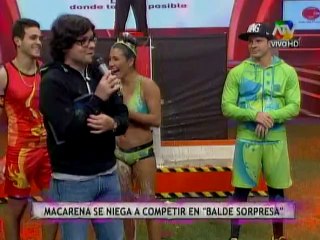 Macarena Vélez fue sentenciada luego de negarse a competir