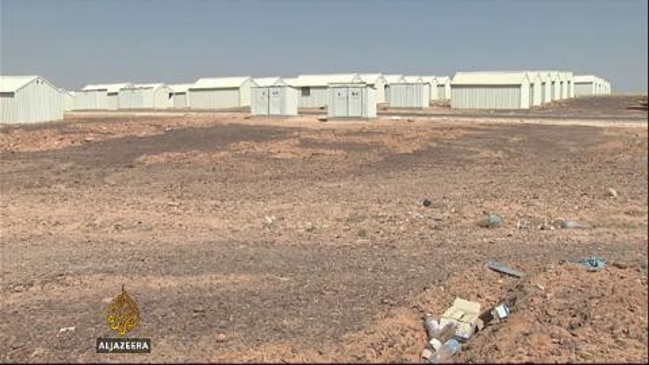 Jordan’s Azraq camp receives Syria's new refugees