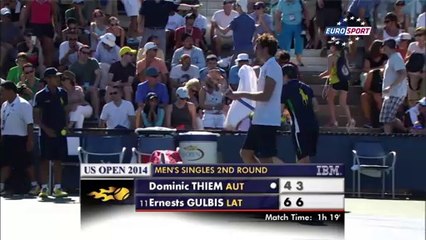 Amerika Açık : Thiem v Gulbis