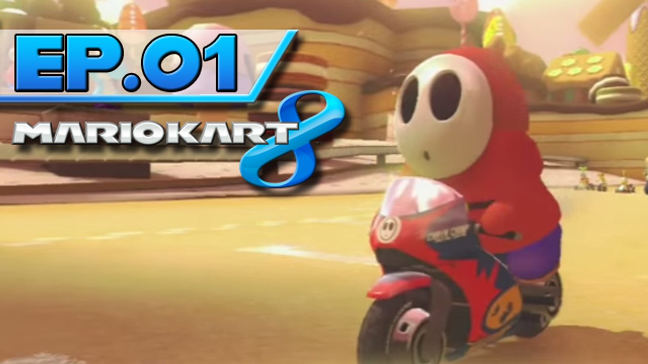 Mario Kart 8 | 01 - Coupe champignon 50cc