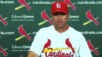 Matheny Talks Loss, Molina's Return