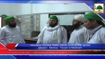 News 15 Aug - Maulana Ahmad Raza Sahib visiting the global Madani Markaz Faizan e Madina