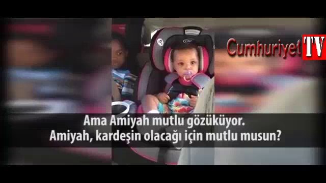 Yeni kardeşi olacağını öğrenen çocuğun annesine isyanı