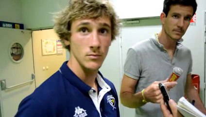 Baptiste Serin très déçu après la défaite de Bordeaux