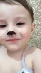 cute smile of a cute baby