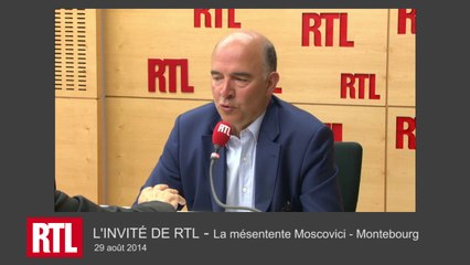VIDÉO - "Montebourg et moi n'avons pas la même sensibilité politique", dit Moscovici