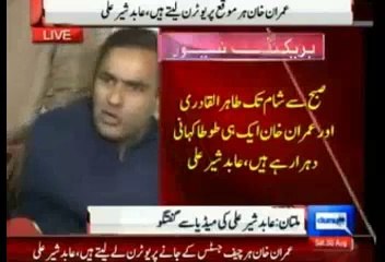 Download Video: Abid Sher Ali Press Conference In Multan - 30th August 2014