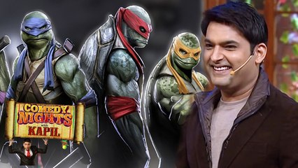 Kapil Sharma Welcomes Ninja Turtles On His Comedy Show