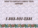 1-888-551-2881 LINKSYS TECHNICAL SUPPORT Number USA