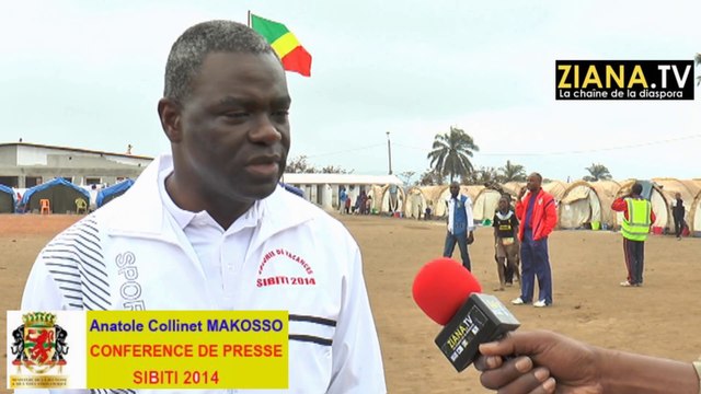 SIBITI 2014: conférence de presse du ministre Anatole Collinet Makosso