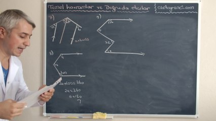 Doğruda Açılar 6-ozelogrenci.com