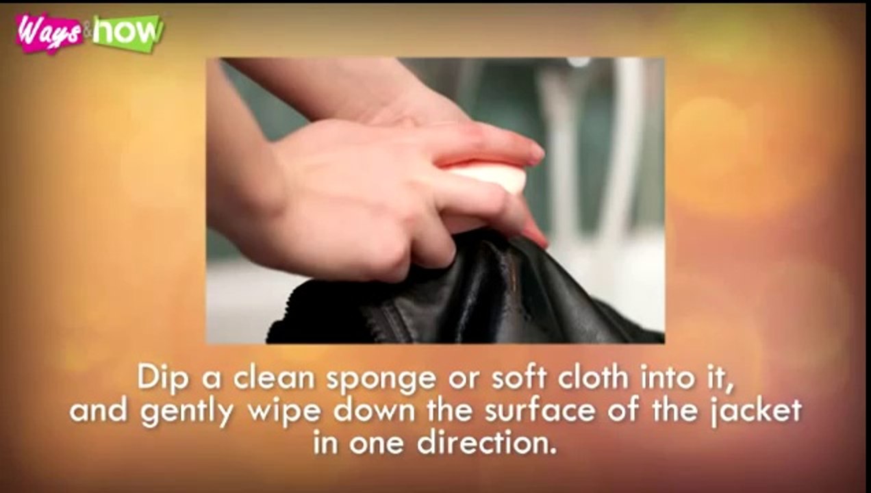 How to Clean Leather Jackets - Faechan