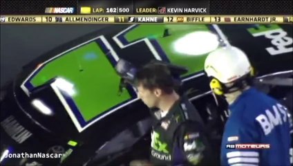 Crash Hamlin Bristol 2014 NASCAR Sprint Cup