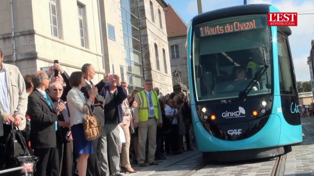 Inauguration du tram de Besançon