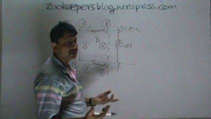 9 SKM Classes Voltage is produced in which case and how much as the rod moves Question